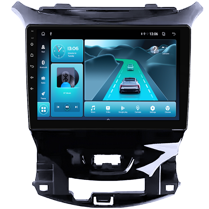 Navigatie dedicata Chevrolet Cruze 2017, 8GB RAM 128GB ROM, Octacore, Platforma TS18, Android 13, Display QLED 9”, Suporta camera 360º, DSP, Carplay&Android Auto, SIM 4G, Ventilator Activ [2]