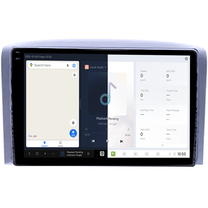 Navigatie dedicata Chevrolet 2006/Lova/Captiva/Centra/Aveo/Epica DUDU3, 4GB RAM 64GB ROM, Octacore, Platforma 8581, Android, Display QLED 9", DSP, Carplay&AndroidAuto [2]