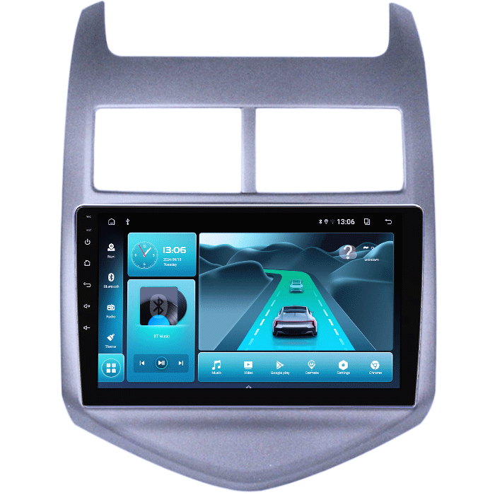 Navigatie dedicata Chevrolet Cruze Aveo 2008-2015, 4GB RAM 64GB ROM, Octacore, Android 13, Display QLED 9", DSP, Carplay, Android Auto, Internet, Youtube, Waze, WIFI, Bluetooth [2]