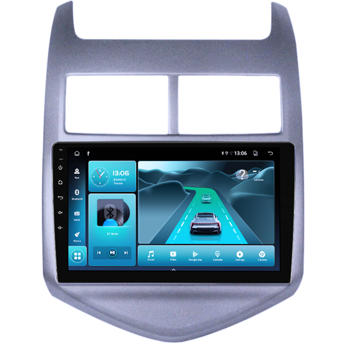 Navigatie dedicata Chevrolet Cruze Aveo 2008-2015, 8GB RAM 128GB ROM, Octacore, Platforma TS18, Android 13, Display QLED 9”, Suporta camera 360º, DSP, Carplay&Android Auto, SIM 4G, Ventilator Activ [2]