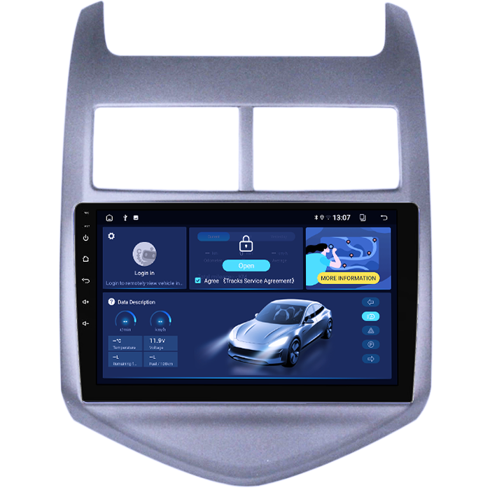 Navigatie dedicata Chevrolet Cruze Aveo 2008-2015, 8GB RAM 128GB ROM, Octacore, Platforma TS18, Android 13, Display QLED 9”, Suporta camera 360º, DSP, Carplay&Android Auto, SIM 4G, Ventilator Activ [4]