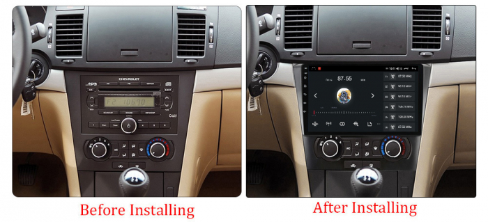Navigatie dedicata Chevrolet Epica 2006-2012, 4 GB RAM 32 ROM, Android 13, Display QLED, 9",DSP, Carplay, Android Auto, Internet, Youtube , Waze , Wi Fi , Usb , Bluetooth , Mirrorlink [5]