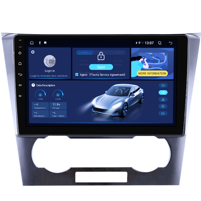 Navigatie dedicata Chevrolet Epica 2006-2012, 8GB RAM 128GB ROM, Octacore, Platforma TS18, Android 13, Display QLED 9”, Suporta camera 360º, DSP, Carplay&Android Auto, SIM 4G, Ventilator Activ [4]