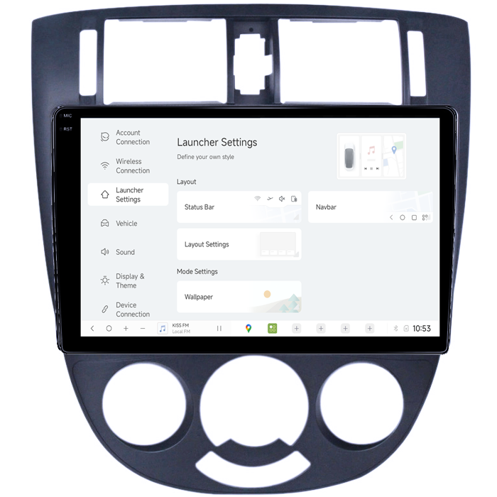 Navigatie dedicata Chevrolet Lacetti 2004-2013 N DUDU3, 4GB RAM 64GB ROM, Octacore, Platforma 8581, Android, Display QLED 9", DSP, Carplay&AndroidAuto [5]