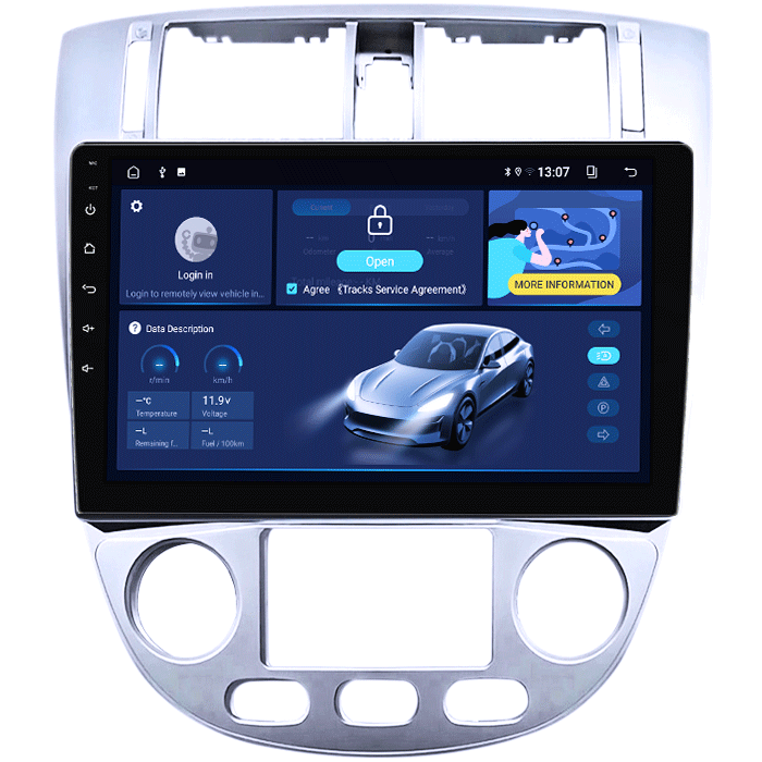 (Resigilata) Navigatie dedicata Chevrolet Lacetti 2004-2013, 2 GB RAM 32 ROM, Android 13, Display 9",Carplay, Android Auto, Internet, Youtube , Waze , Wi Fi , Usb , Bluetooth , Mirrorlink [4]