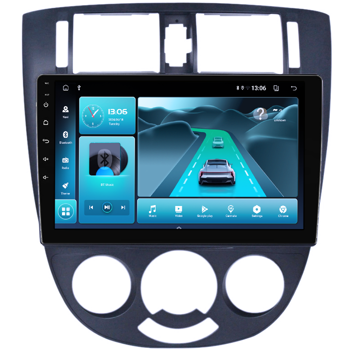 Navigatie dedicata Chevrolet Lacetti 2004-2013, 8GB RAM 128GB ROM, Octacore, Platforma TS18, Android 13, Display QLED 9”, Suporta camera 360º, DSP, Carplay&Android Auto, SIM 4G, Ventilator Activ [2]