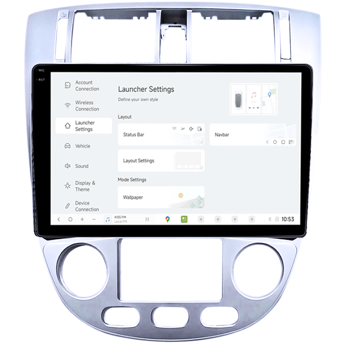 Navigatie dedicata Chevrolet Lacetti 2004-2013 G DUDU3, 4GB RAM 64GB ROM, Octacore, Platforma 8581, Android, Display QLED 9", DSP, Carplay&AndroidAuto [5]