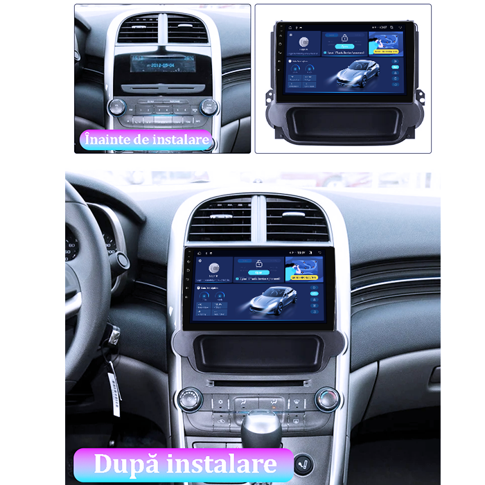 Navigatie dedicata Chevrolet Malibu 2012-2015, 8GB RAM 128GB ROM, Octacore, Platforma TS18, Android 13, Display QLED 9”, Suporta camera 360º, DSP, Carplay&Android Auto, SIM 4G, Ventilator Activ [5]