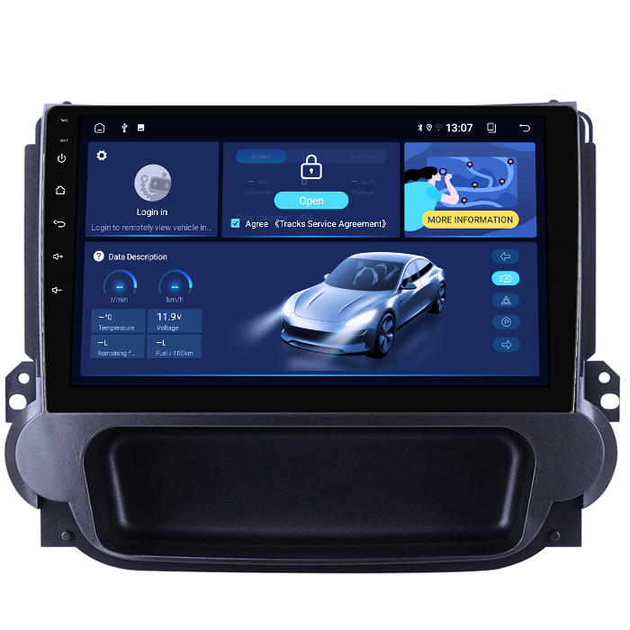 Navigatie dedicata Chevrolet Malibu 2012-2015, 8GB RAM 128GB ROM, Octacore, Platforma TS18, Android 13, Display QLED 9”, Suporta camera 360º, DSP, Carplay&Android Auto, SIM 4G, Ventilator Activ [4]