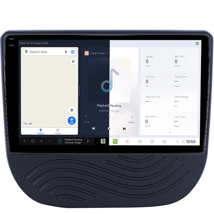 Navigatie dedicata Chevrolet Malibu XL 2016-2018 DUDU3, 4GB RAM 64GB ROM, Octacore, Platforma 8581, Android, Display QLED 9", DSP, Carplay&AndroidAuto [2]