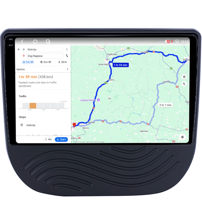 Navigatie dedicata Chevrolet Malibu XL 2016-2018, 4GB RAM 64GB ROM, Octacore, Android 14, Display QLED 1K 9", Carplay&Android Auto, SIM 4G, Ventilator Activ [4]
