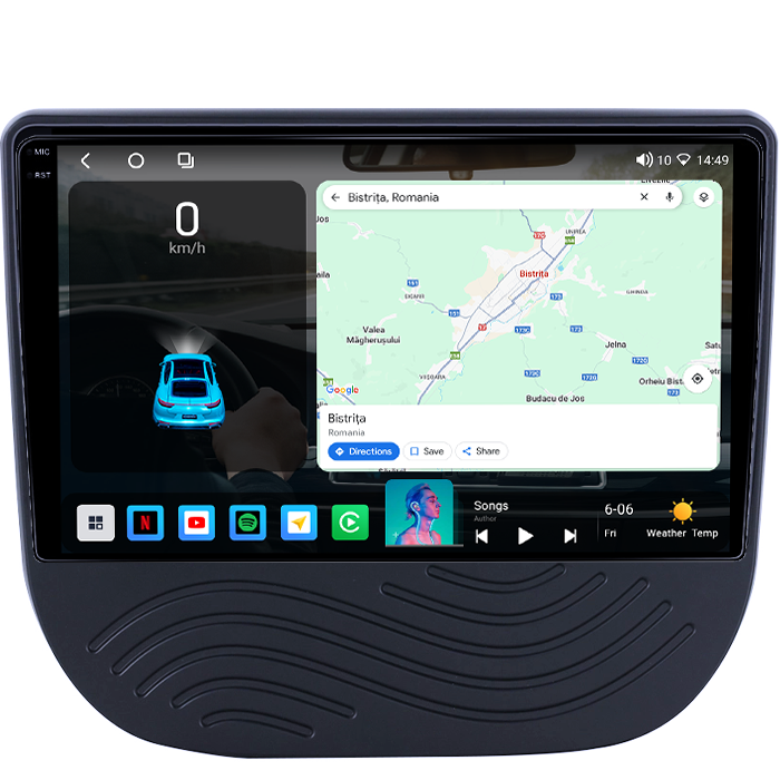Navigatie dedicata Chevrolet Malibu XL 2016-2018, 4GB RAM 64GB ROM, Octacore, Android 14, Display QLED 1K 9", Carplay&Android Auto, SIM 4G, Ventilator Activ [2]