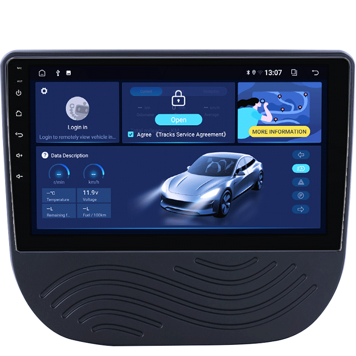 (Resigilata) Navigatie dedicata Chevrolet Malibu XL 2016-2018, Android 13, Wireless Carplay si Android auto 2 GB RAM 32 ROM, Display IPS, 9 inch, Microfon Extern, Full HD [4]