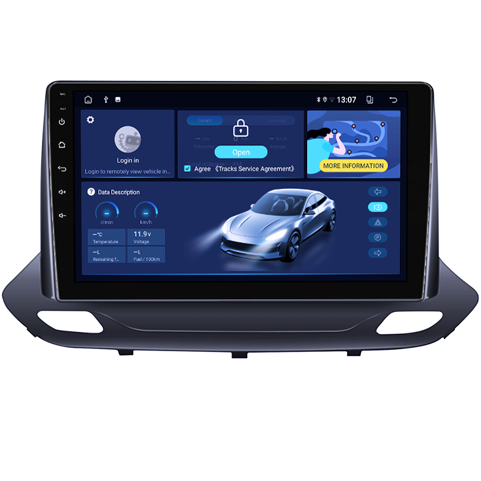 Navigatie dedicata Chevrolet Menlo 2020-2022, 8GB RAM 128GB ROM, Octacore, Platforma TS18, Android 13, Display QLED 9”, Suporta camera 360º, DSP, Carplay&Android Auto, SIM 4G, Ventilator Activ [4]