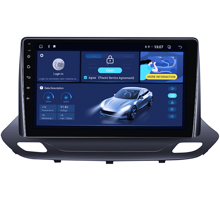 (Resigilata) Navigatie dedicata Chevrolet Menlo 2020-2022, Android 13, Wireless Carplay si Android auto 2 GB RAM 32 ROM, Display IPS, 9 inch, Microfon Extern, Full HD [4]