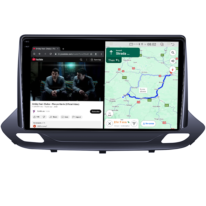 Navigatie dedicata Chevrolet Menlo 2020-2022, 4GB RAM 64GB ROM, Quadcore, Android 14, Display QLED 1K 9", DSP, Carplay&Android Auto, Suport camere AHD [4]