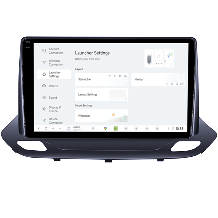 Navigatie dedicata Chevrolet Menlo 2020-2022 DUDU3, 4GB RAM 64GB ROM, Octacore, Platforma 8581, Android, Display QLED 9", DSP, Carplay&AndroidAuto [5]