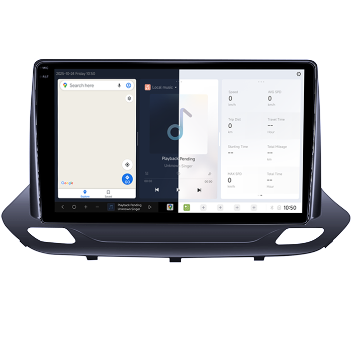 Navigatie dedicata Chevrolet Menlo 2020-2022 DUDU3, 4GB RAM 64GB ROM, Octacore, Platforma 8581, Android, Display QLED 9", DSP, Carplay&AndroidAuto [2]