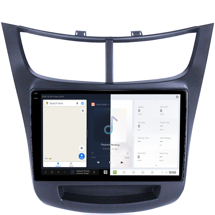 Navigatie dedicata Chevrolet Sail 2015-2018 DUDU3, 4GB RAM 64GB ROM, Octacore, Platforma 8581, Android, Display QLED 9", DSP, Carplay&AndroidAuto [2]
