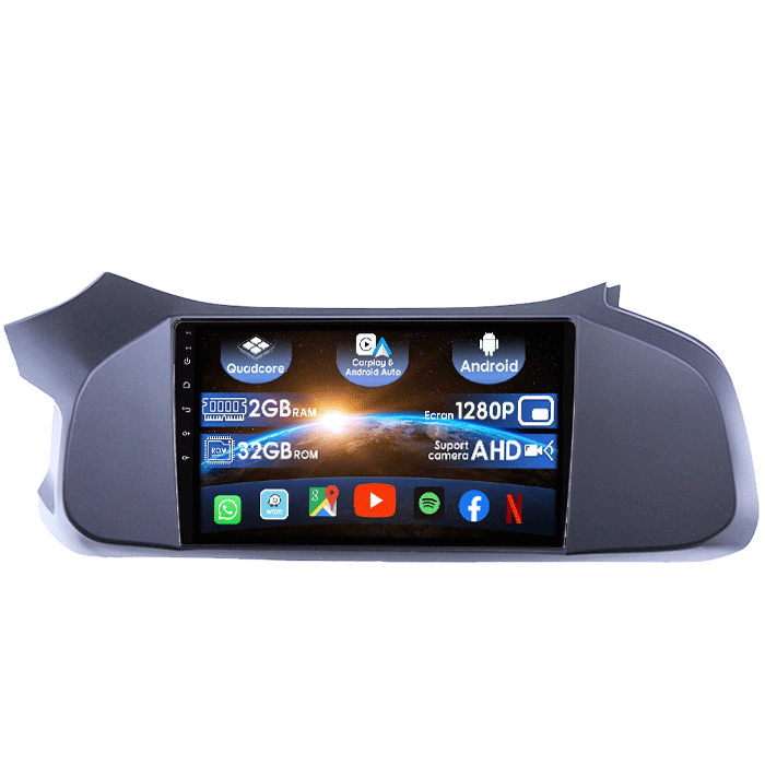 (Resigilata) Navigatie dedicata Chevrolet Onix 2012-2019, Android 13, Wireless Carplay si Android auto 2 GB RAM 32 ROM, IPS, 9 inch, Microfon Extern, Full HD [1]