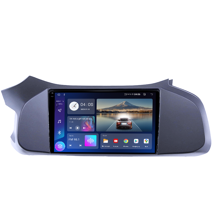 Navigatie dedicata Chevrolet Onix 2012-2019, 4GB RAM 64GB ROM, Quadcore, Android 14, Display QLED 1K 9", DSP, Carplay&Android Auto, Suport camere AHD [2]