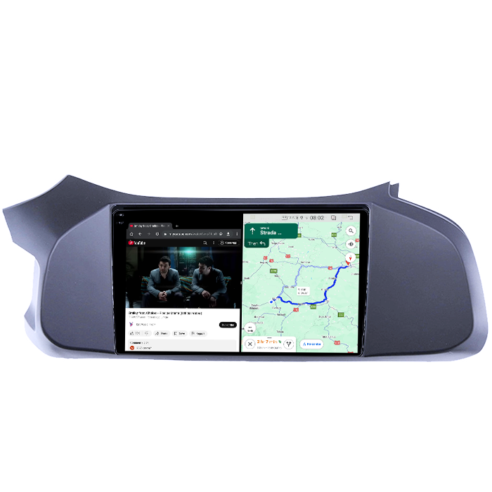 Navigatie dedicata Chevrolet Onix 2012-2019, 4GB RAM 64GB ROM, Quadcore, Android 14, Display QLED 1K 9", DSP, Carplay&Android Auto, Suport camere AHD [4]