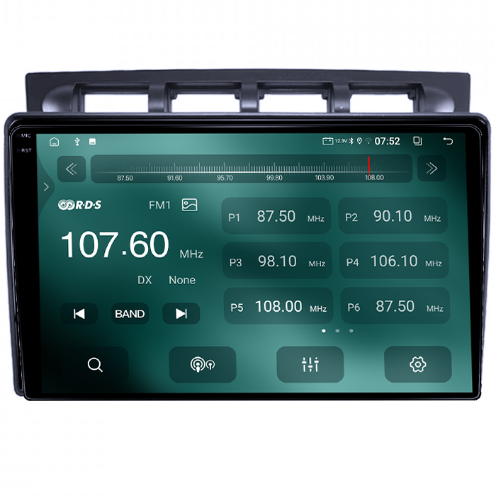 Navigatie dedicata Kia Picanto 2004-2007, 12GB RAM 256GB ROM, Android 14, Rezolutie 2K, Display QLED, 9", DSP, Carplay, Android Auto, Internet, Youtube, Waze, Wi Fi, USB [3]