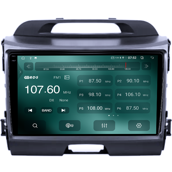 Navigatie dedicata Kia Sportage 2010-2015, 4GB RAM 64GB ROM, Procesor Qualcomm Octacore, Android 14, Rezolutie 2K, Display QLED 9", DSP, Carplay&Android Auto, SIM [3]