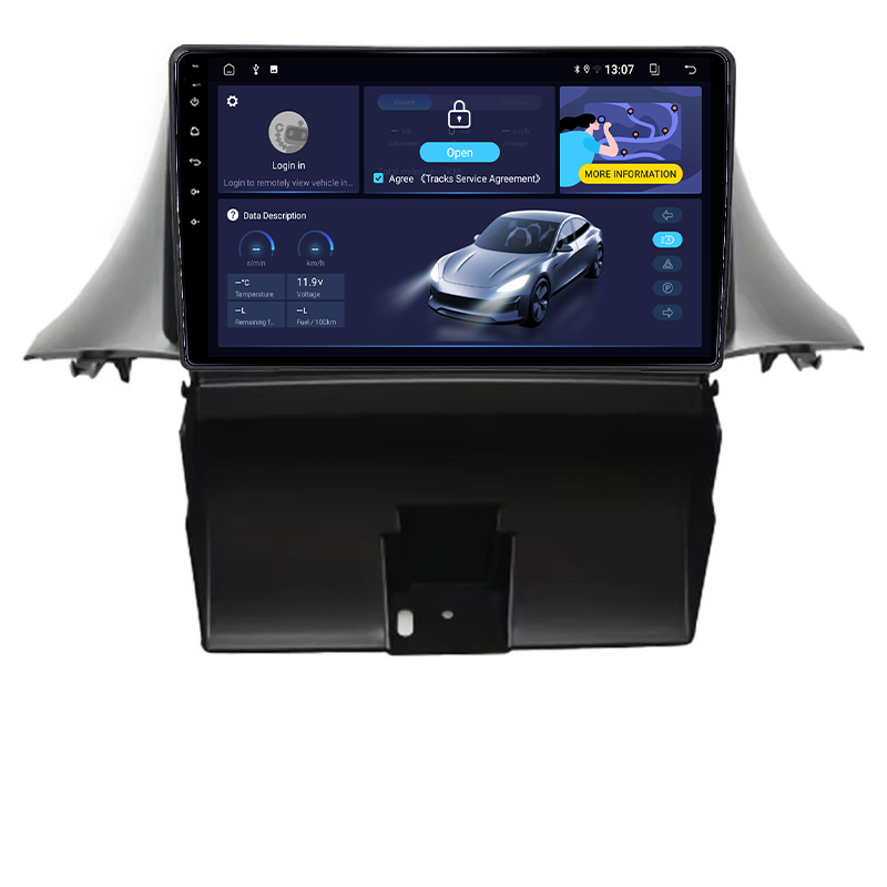 Navigatie dedicata Chevrolet Orlando 2010-2018, 4GB RAM 64GB ROM, Procesor Qualcomm Octacore, Android 14, Rezolutie 2K, Display QLED 9", DSP, Carplay&Android Auto, SIM [2]