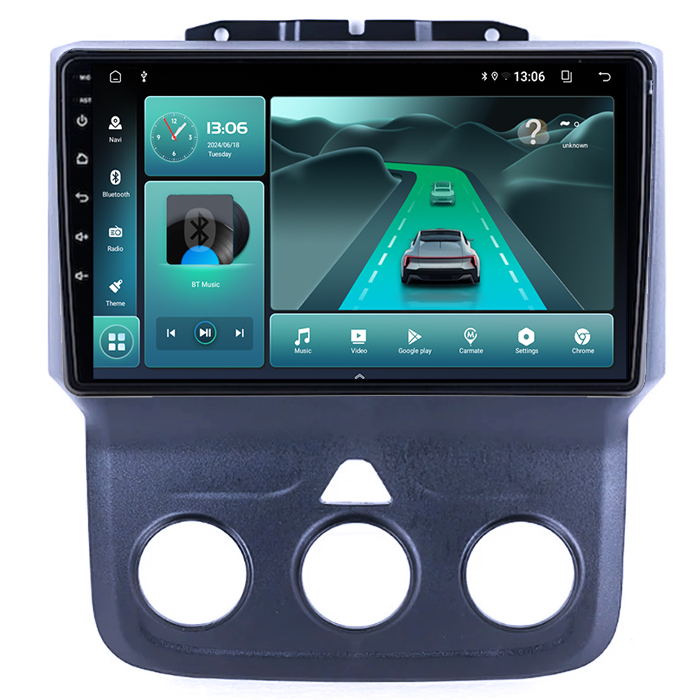 Navigatie dedicata Dodge RAM 2018, 4GB RAM 64GB ROM, Octacore, Android 13, Display QLED 9", DSP, Carplay, Android Auto, SIM 4G [4]