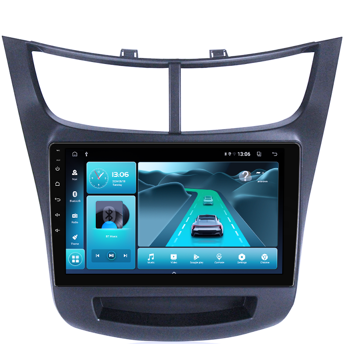 Navigatie dedicata Chevrolet Sail 2015-2018,  4GB RAM 32GB ROM, Octacore, Android 14, Display QLED 9", DSP, Carplay&Android Auto, SIM 4G, Bluetooth, Ventilator Activ [1]