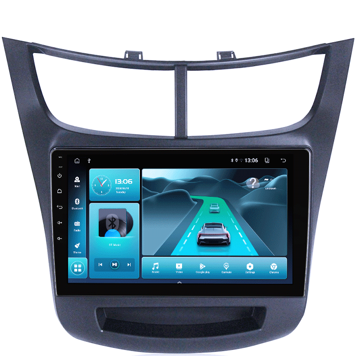 (Resigilata) Navigatie dedicata Chevrolet Sail 2015-2018, Android 13, Wireless Carplay si Android auto 2 GB RAM 32 ROM, Display IPS, 9 inch, Microfon Extern, Full HD [2]