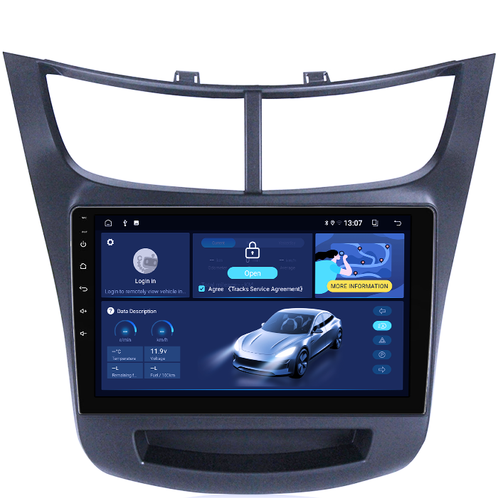 Navigatie dedicata Chevrolet Sail 2015-2018, 4GB RAM 64GB ROM, Octacore, Android 14, Display QLED 9", DSP, Carplay&Android Auto, SIM 4G, Ventilator Activ [3]