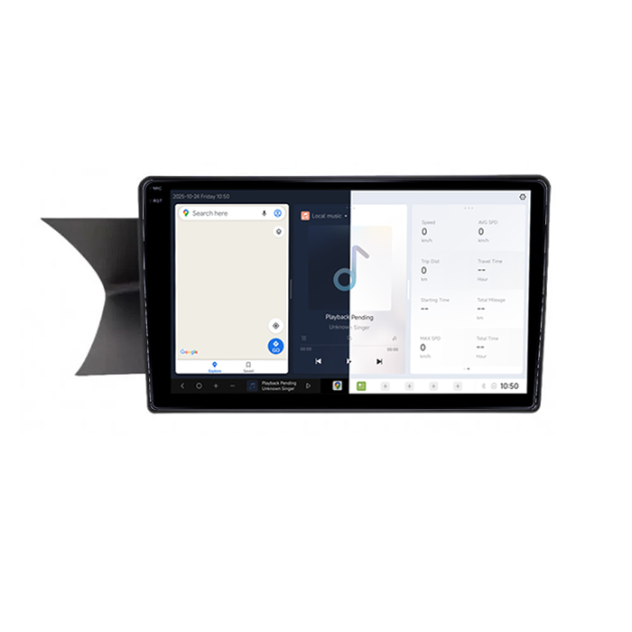 Navigatie dedicata C-Class W204 2011-2014 DUDU3, 4GB RAM 64GB ROM, Octacore, Platforma 8581, Android, Display QLED 9", DSP, Carplay&AndroidAuto [2]