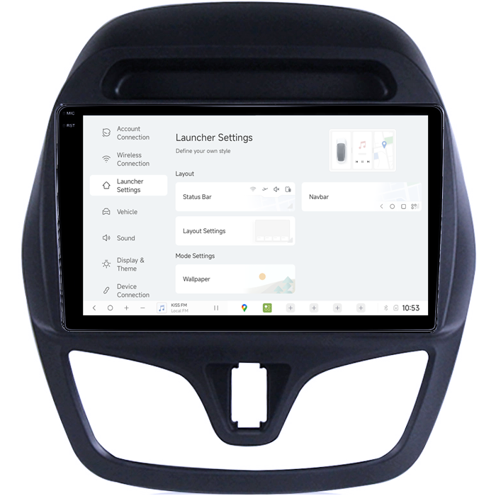 Navigatie dedicata Chevrolet Spark 2015-2018 DUDU3, 4GB RAM 64GB ROM, Octacore, Platforma 8581, Android, Display QLED 9", DSP, Carplay&AndroidAuto [5]