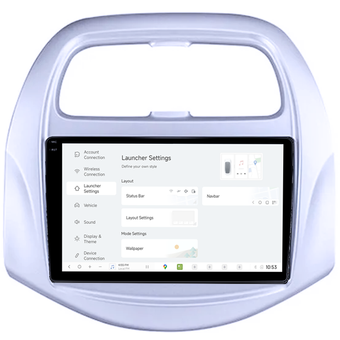 Navigatie dedicata Chevrolet Spark Beat 2018-2020 DUDU3, 4GB RAM 64GB ROM, Octacore, Platforma 8581, Android, Display QLED 9", DSP, Carplay&AndroidAuto [5]