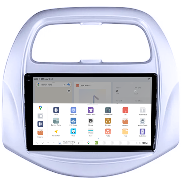 Navigatie dedicata Chevrolet Spark Beat 2018-2020 DUDU3, 4GB RAM 64GB ROM, Octacore, Platforma 8581, Android, Display QLED 9", DSP, Carplay&AndroidAuto [3]