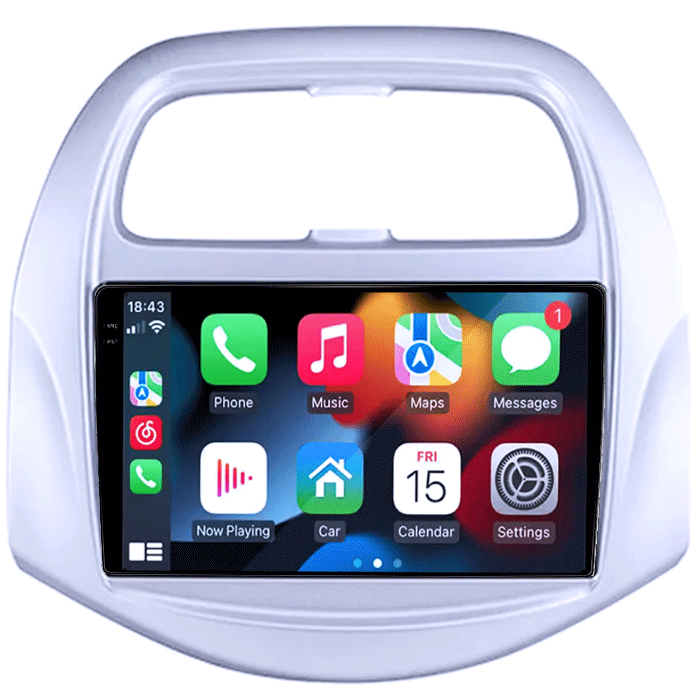 Navigatie dedicata Chevrolet Spark Beat 2018-2020, 12GB RAM 256GB ROM, Android 13, Rezolutie 2K, Display QLED, 9", DSP, Carplay, Android Auto, Internet, Youtube, Waze, Wi Fi, USB [2]