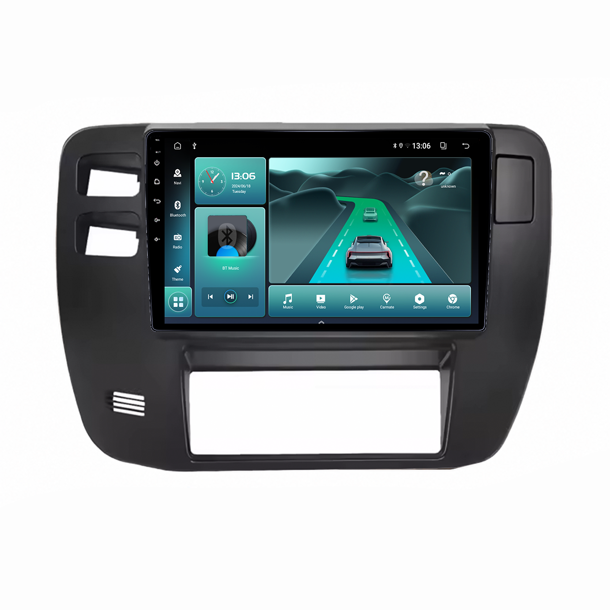 Navigatie dedicata Nissan Patrol Y61 1997-2005, Gri, 12GB RAM 256GB ROM, Android 14, Rezolutie 2K, Display QLED, 10", DSP, Carplay, Android Auto, Internet, Youtube, Waze, Wi Fi, USB [3]