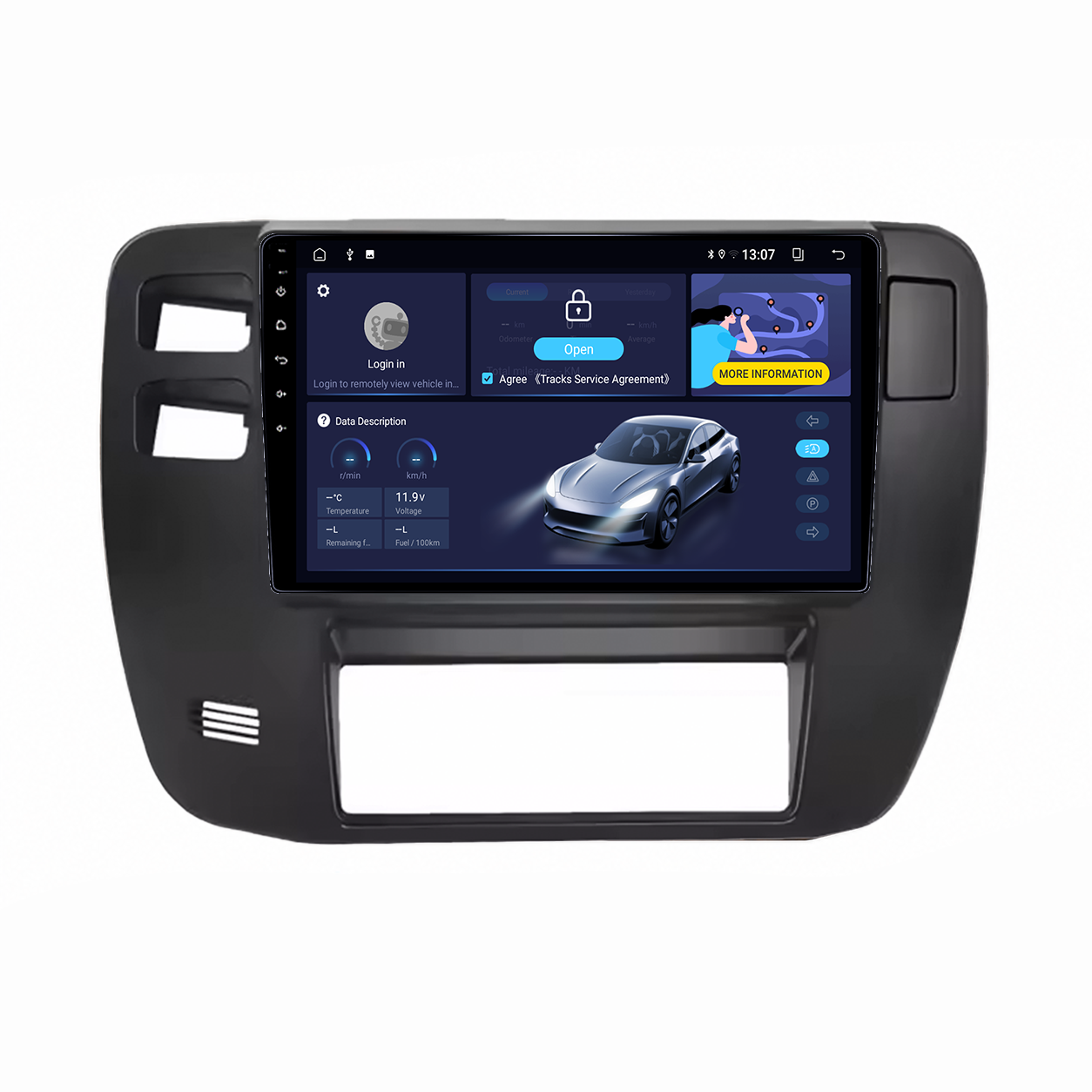 Navigatie dedicata Nissan Patrol Y61 1997-2005, Gri, 12GB RAM 256GB ROM, Android 14, Rezolutie 2K, Display QLED, 10", DSP, Carplay, Android Auto, Internet, Youtube, Waze, Wi Fi, USB [4]