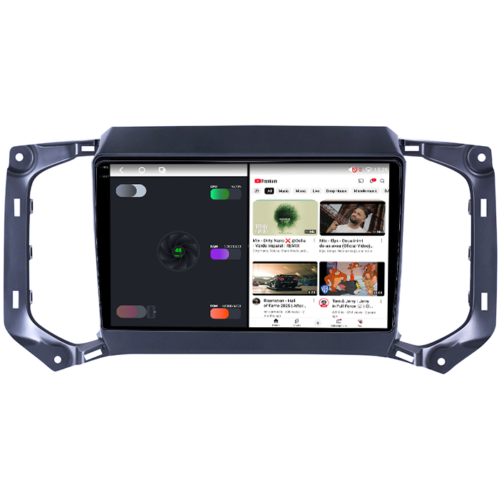 Navigatie dedicata Chevrolet TrailBlazer 2017-2019, 4GB RAM 64GB ROM, Octacore, Android 14, Display QLED 1K 9", Carplay&Android Auto, SIM 4G, Ventilator Activ [3]