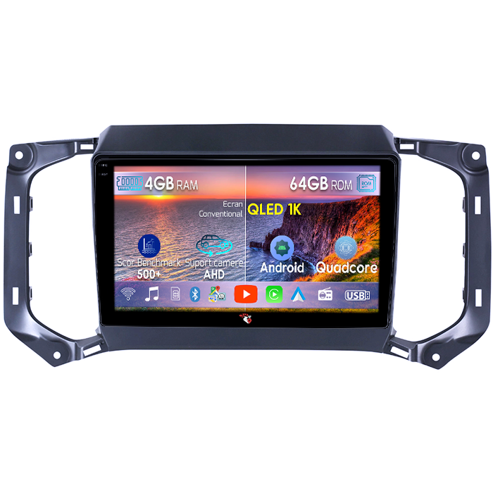 Navigatie dedicata Chevrolet TrailBlazer 2017-2019, 4GB RAM 64GB ROM, Octacore, Android 14, Display QLED 1K 9", Carplay&Android Auto, SIM 4G, Ventilator Activ [1]