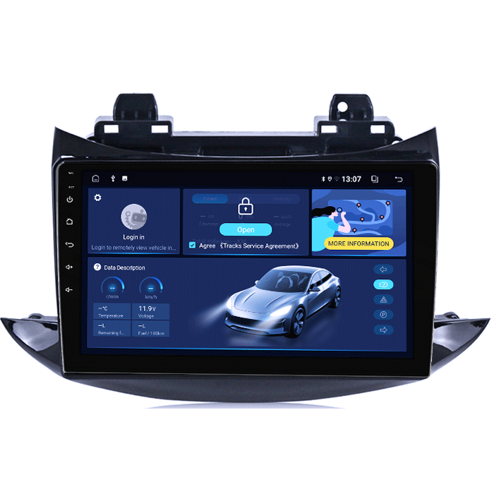 (Resigilata) Navigatie dedicata Chevrolet Trax 2013-2020, 2 GB RAM 32 ROM, Android 13, Display 9",Carplay, Android Auto, Internet, Youtube , Waze , Wi Fi , Usb , Bluetooth , Mirrorlink, Full HD [4]