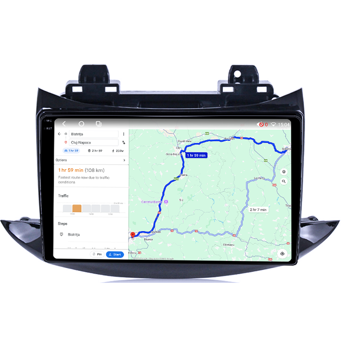Navigatie dedicata Chevrolet Trax 2013-2020, 4GB RAM 64GB ROM, Octacore, Android 14, Display QLED 1K 9", Carplay&Android Auto, SIM 4G, Ventilator Activ [5]