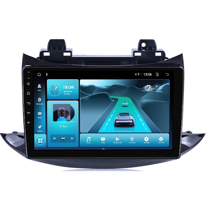Navigatie dedicata Chevrolet Trax 2013-2020, 8GB RAM 128GB ROM, Octacore, Platforma TS18, Android 13, Display QLED 9”, Suporta camera 360º, DSP, Carplay&Android Auto, SIM 4G, Ventilator Activ [2]