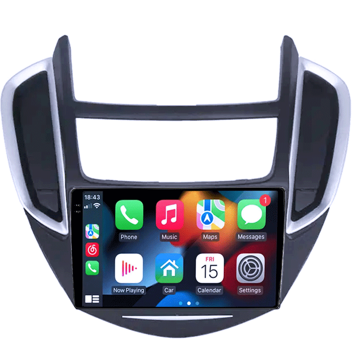 Navigatie dedicata Chevrolet Trax Tracker 2014-2016, 12GB RAM 256GB ROM, Android 13, Rezolutie 2K, Display QLED, 9", DSP, Carplay, Android Auto, Internet, Youtube, Waze, Wi Fi, US [2]