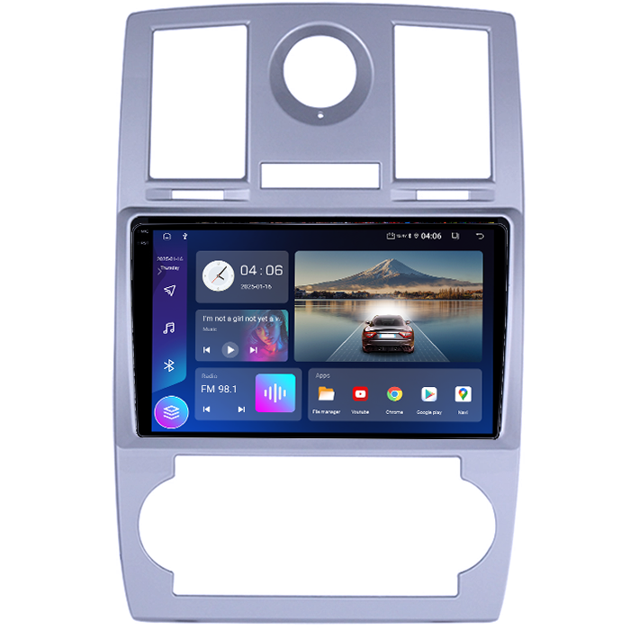 Navigatie dedicata Chrysler 300C 2004-2011, 4GB RAM 64GB ROM, Quadcore, Android 14, Display QLED 1K 9", DSP, Carplay&Android Auto, Suport camere AHD [2]