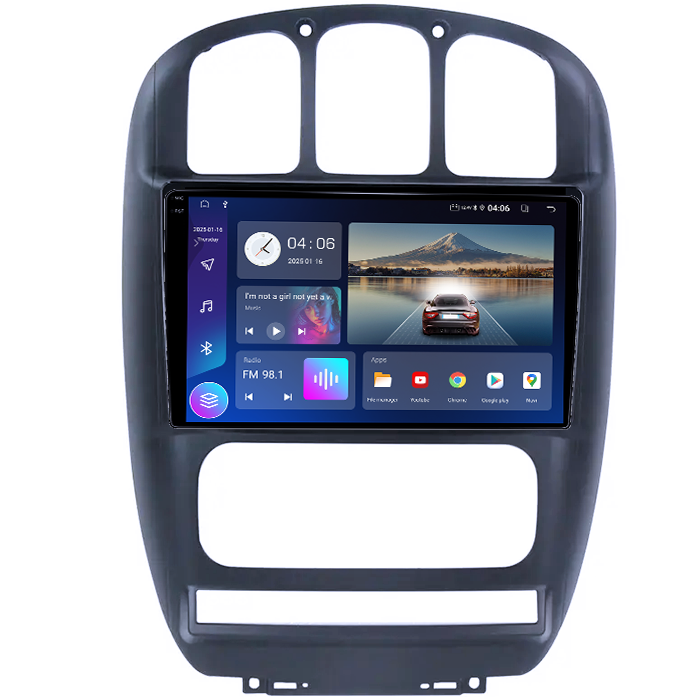 Navigatie dedicata Dodge Caravan 2000-2007, 4GB RAM 64GB ROM, Octacore, Android, Display QLED 9", DSP, Carplay&Android Auto, SIM 4G, Ventilator Activ [2]