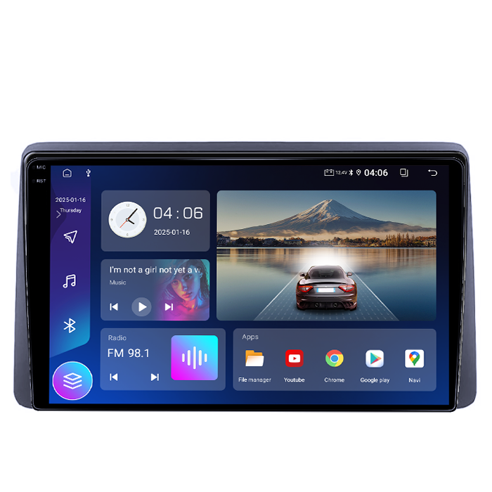Navigatie dedicata Renault Duster Arkana 2019, Duster 2017-2022, 4GB RAM 64GB ROM, Procesor Qualcomm Octacore, Android 15, Rezolutie 2K, Display QLED 9", DSP, Carplay&Android Auto, SIM [2]