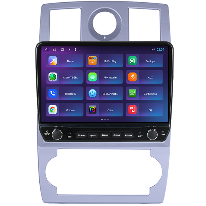 Navigatie dedicata Chrysler 300C 2004-2011 Tesla cu butoane rotative model 2024, 4GB RAM 64GB ROM, Procesor Quadcore, Android 14, Display QLED 10", DSP, Carplay&Android Auto [4]